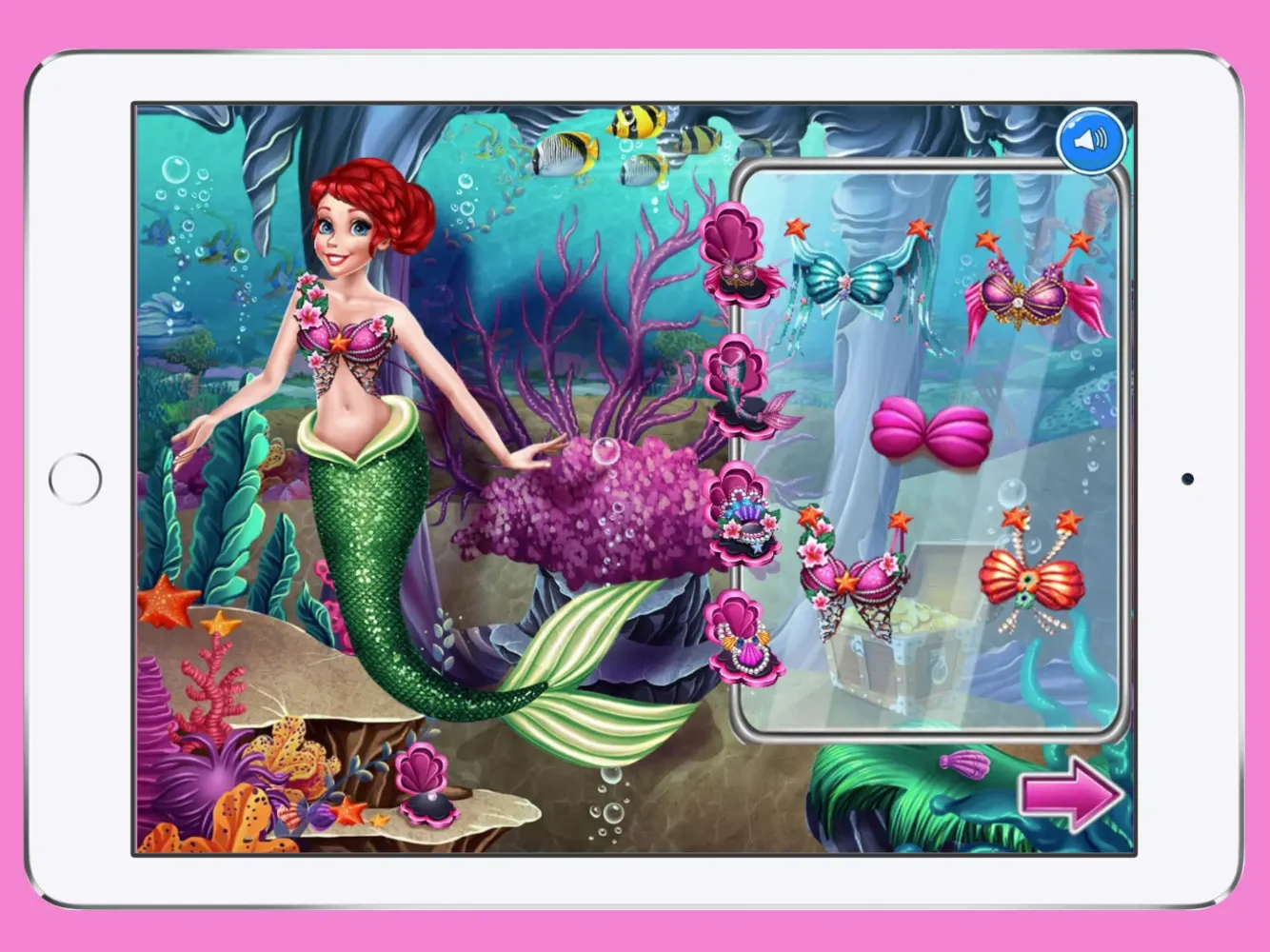Mermaid vs Princess Dress Up 스크린샷