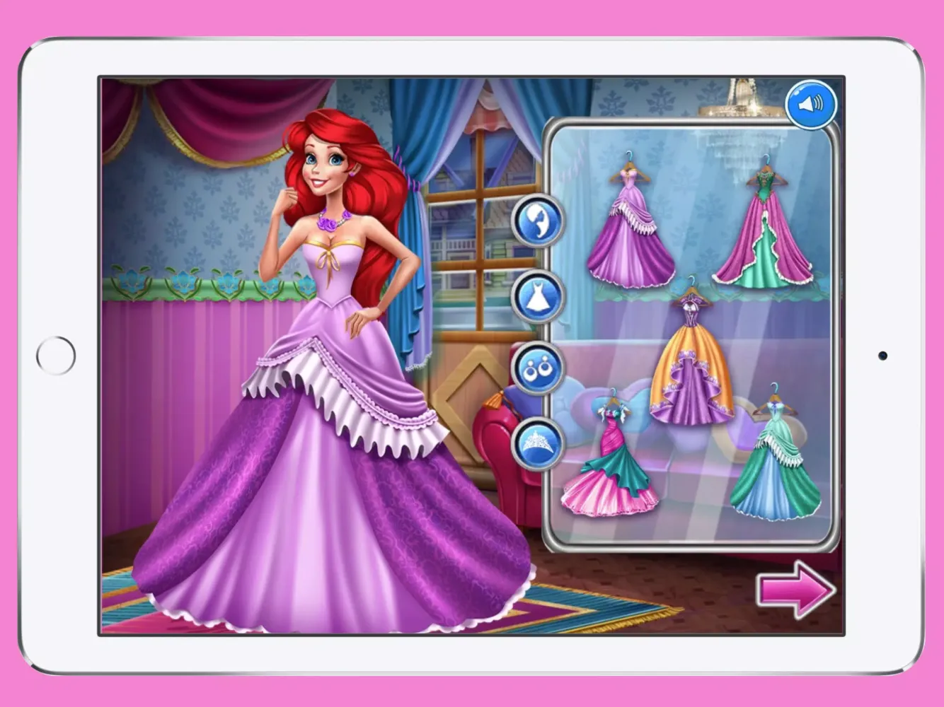 Mermaid vs Princess Dress Up 스크린샷