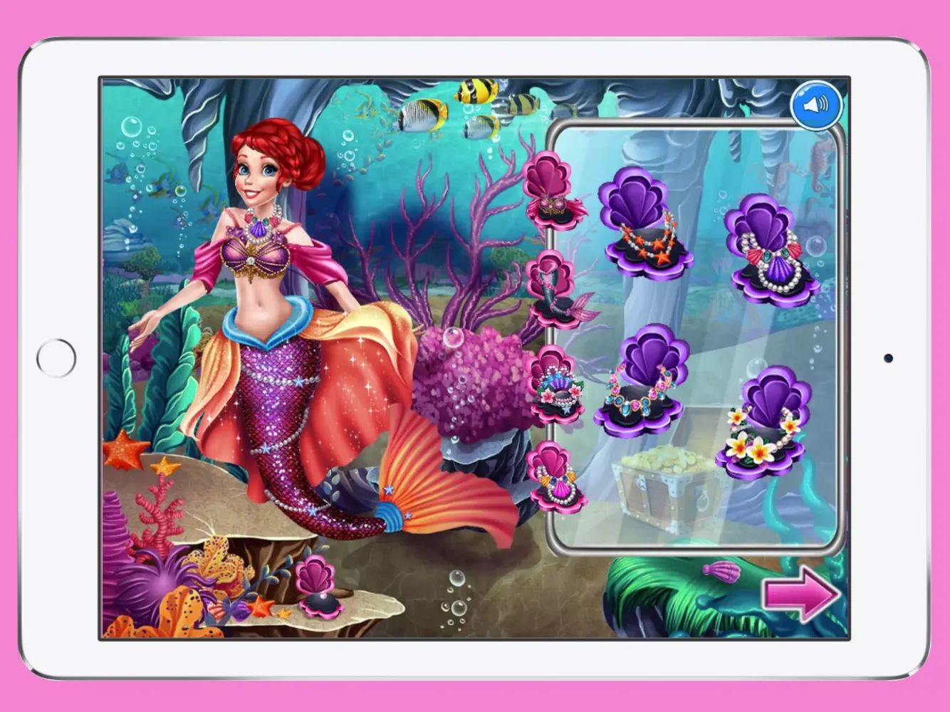 Mermaid vs Princess Dress Up 스크린샷
