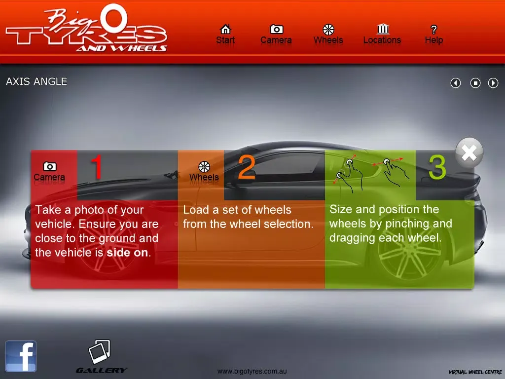 تصاویر Big O Tyres & Wheels iPad 