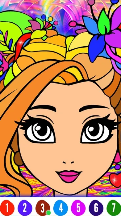 Pixel Art Number Coloring Game應用截圖