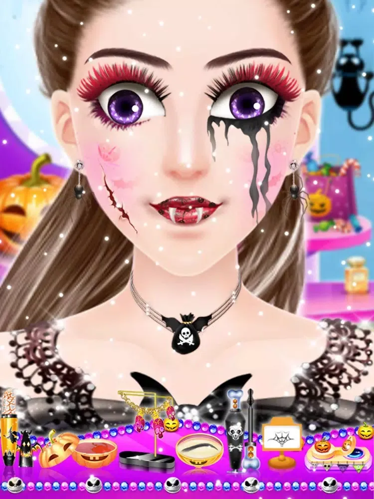 Captures d'écran de Makeup Halloween Games 2019 iPad 