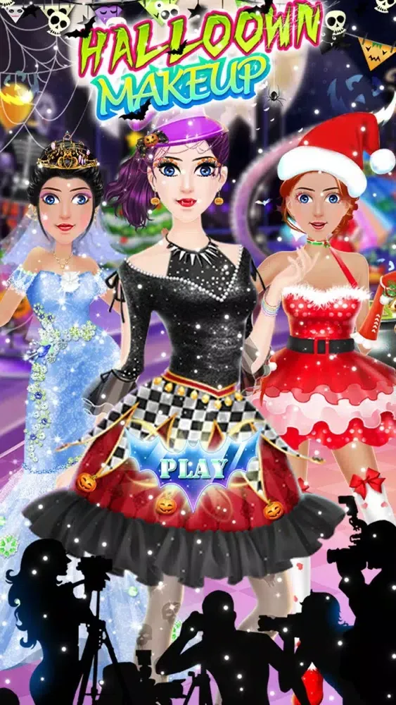 Captures d'écran de Makeup Halloween Games 2019