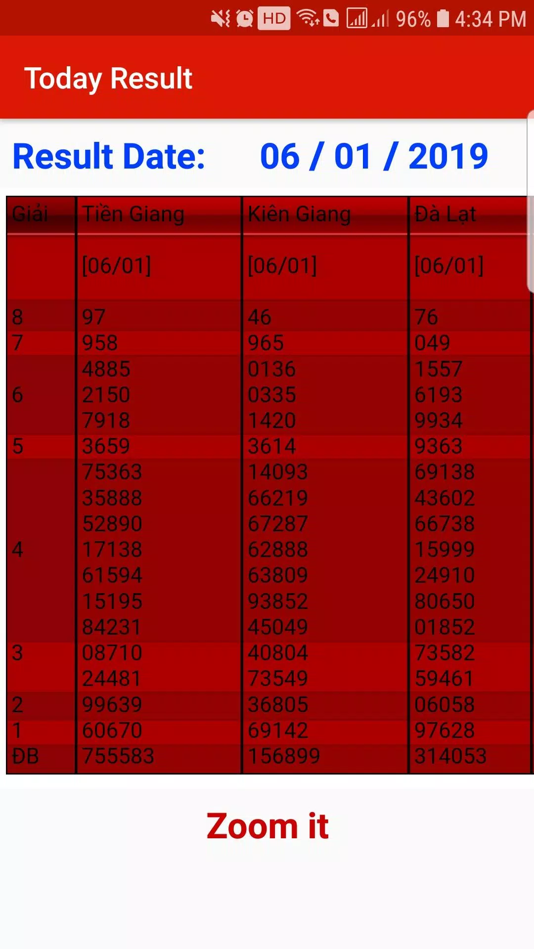 Khmer Lottery / VN Lottery - T Screenshots