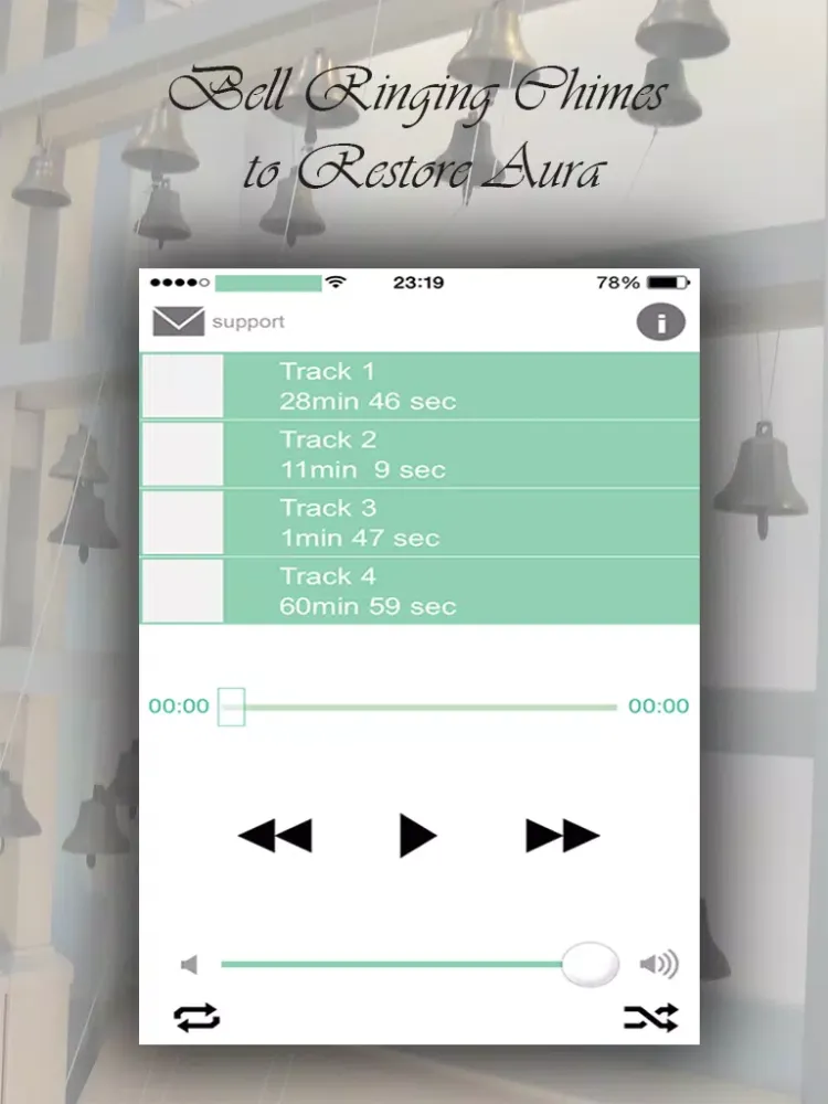 Ảnh chụp màn hình của Bell Ringing Chimes to Restore Aura iPad 