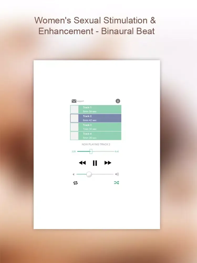 Women's Sexual Stimulation & Enhancement - Binaural Beat iPad  Screenshots