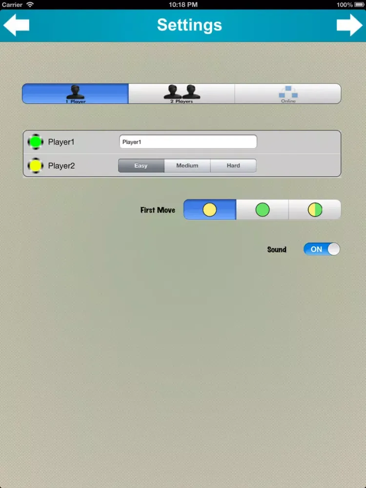 4InRow:AKP iPad  Screenshots