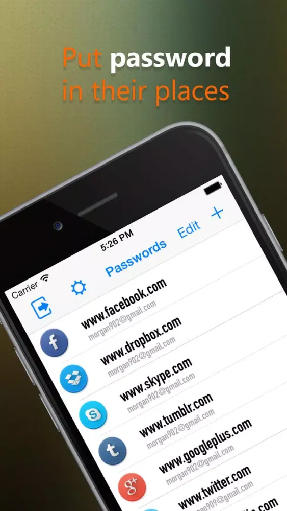 Best Fingerprint Password Manager With Secret Passcode - to Keep Secure Your Digital Vault স্ক্রিনশট