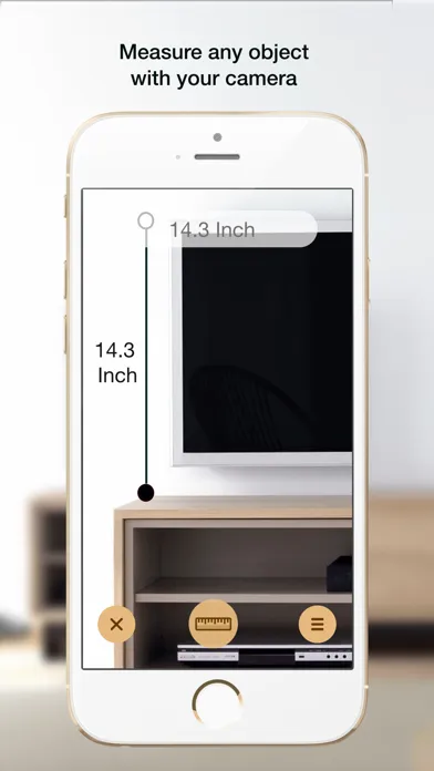 Captures d'écran de Ruler - measuring scale