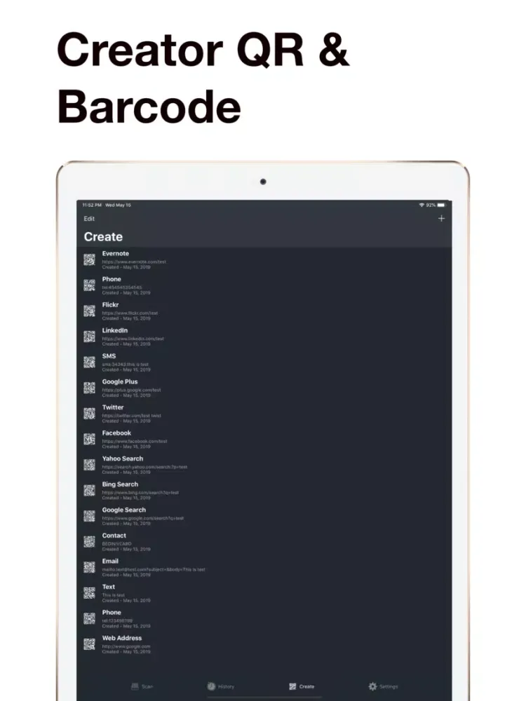 صور Barcode Scanner -qrcode reader iPad 
