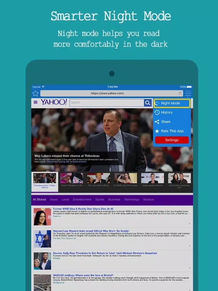 Best Private Browser Free - Incognito Web Browsing iPad  스크린샷