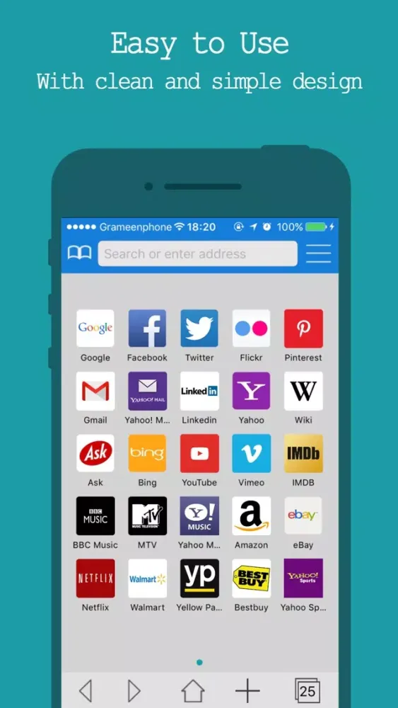 Best Private Browser Free - Incognito Web Browsing 스크린샷