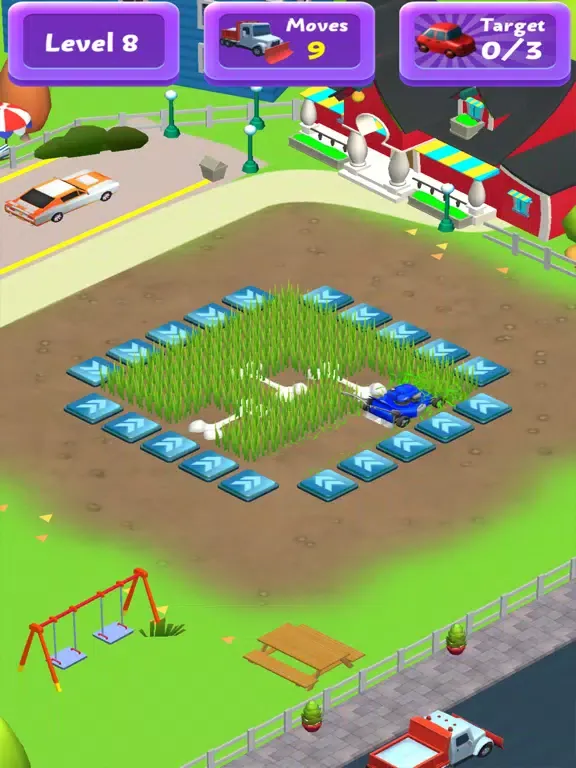 Capturas de tela do turn left 3D iPad 