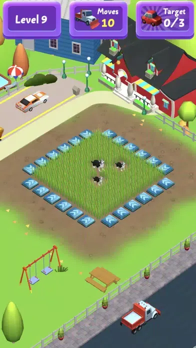 Capturas de tela do turn left 3D