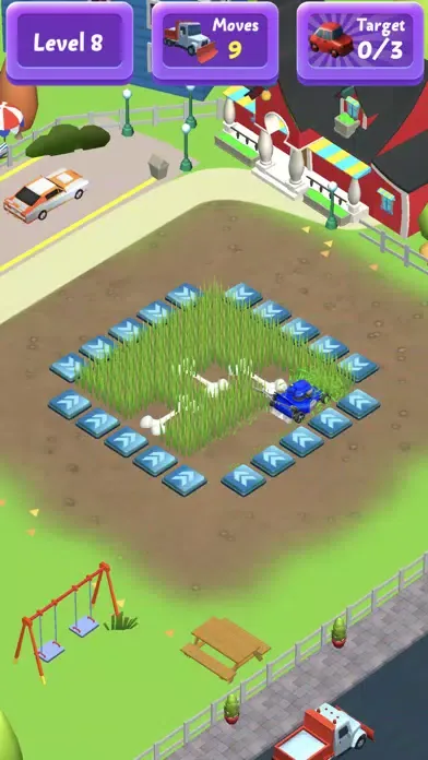 Capturas de tela do turn left 3D