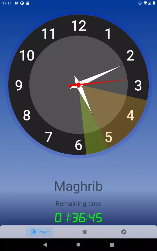 Qibla direction & prayer times Screenshots