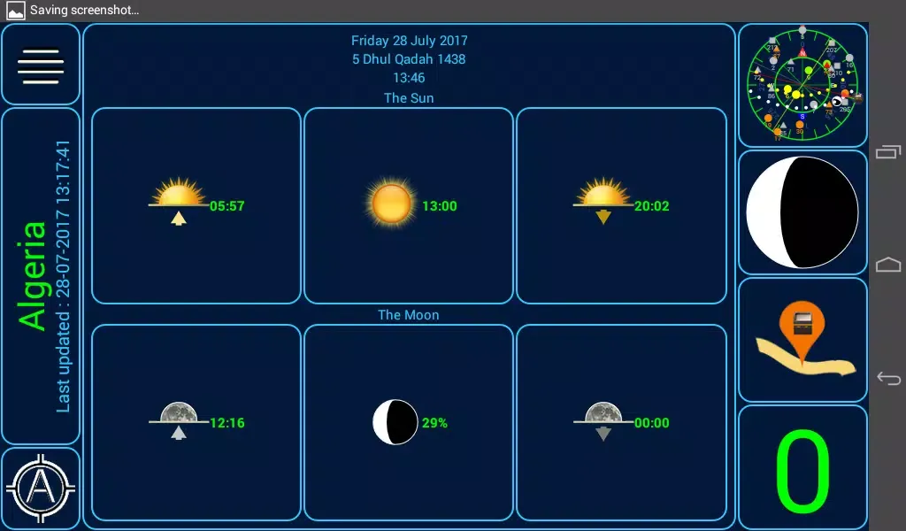Qibla direction & prayer times Screenshots