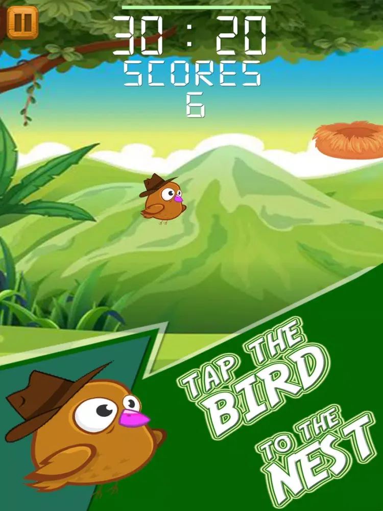 Capturas de pantalla de Dunk The Bird iPad