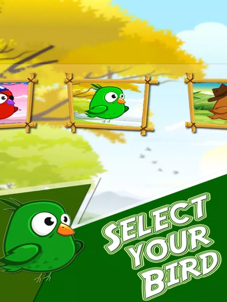 Capturas de pantalla de Dunk The Bird iPad