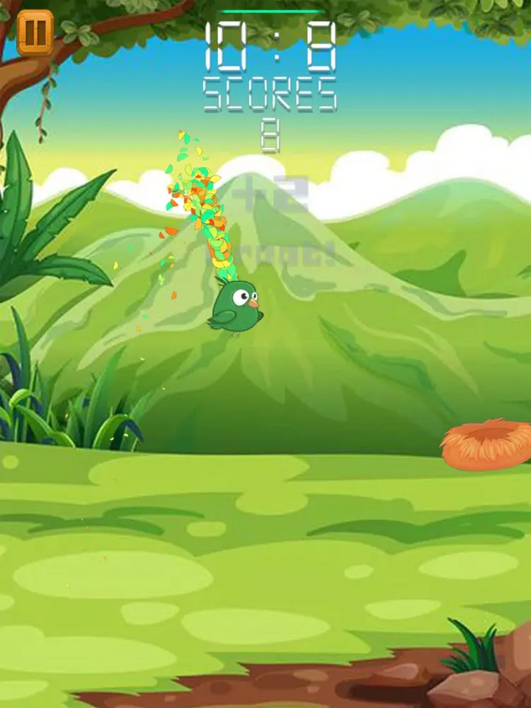 Capturas de pantalla de Dunk The Bird iPad