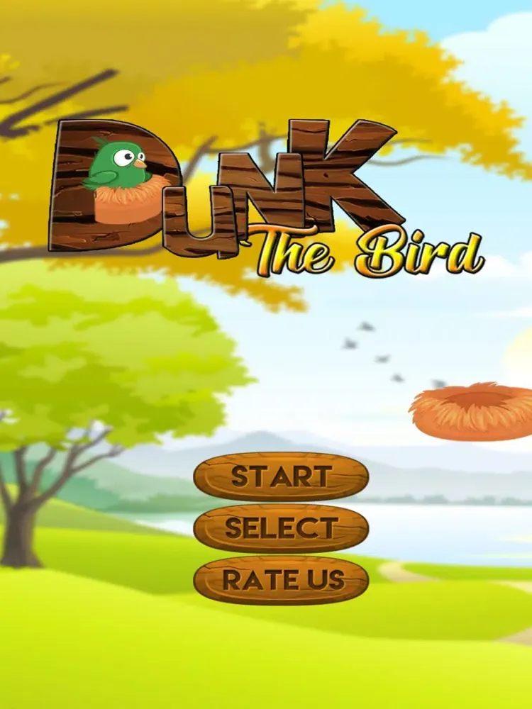 Capturas de pantalla de Dunk The Bird iPad