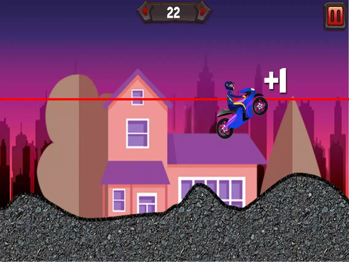 Mound Bike iPad  Screenshots