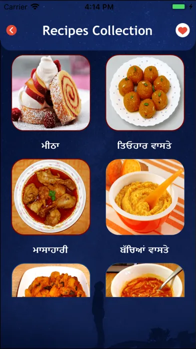 Punjabi Recipes - Indian Food 스크린샷
