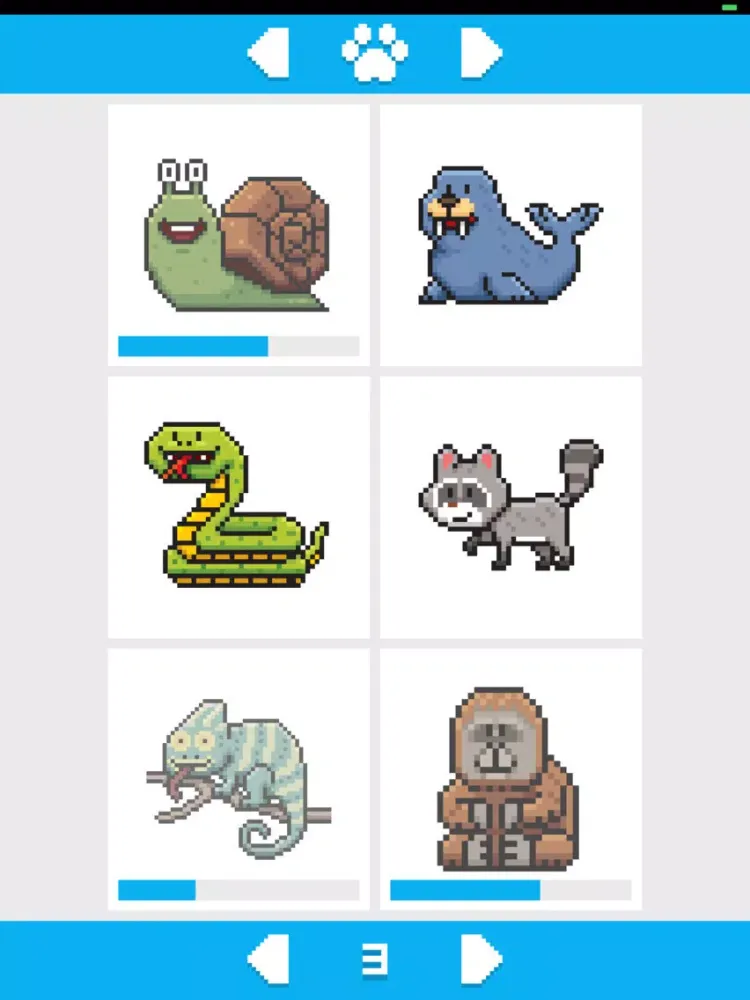 Color by Number - Art Game iPad  스크린샷