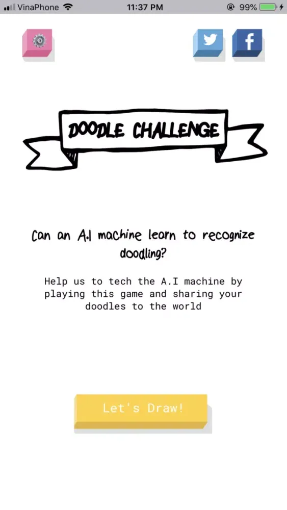 Zrzuty ekranu Doodle Challenge