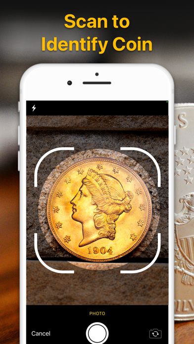 Screenshot di Coin Value Identifier Scanner