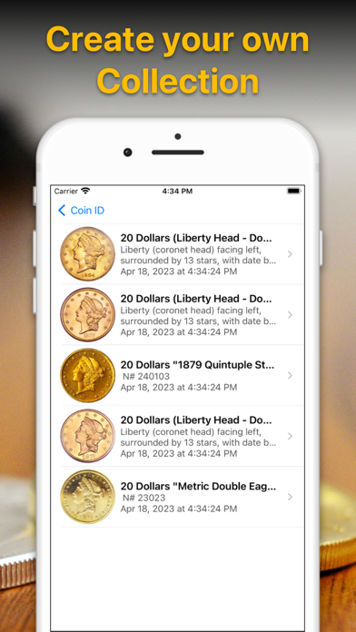 Screenshot di Coin Value Identifier Scanner