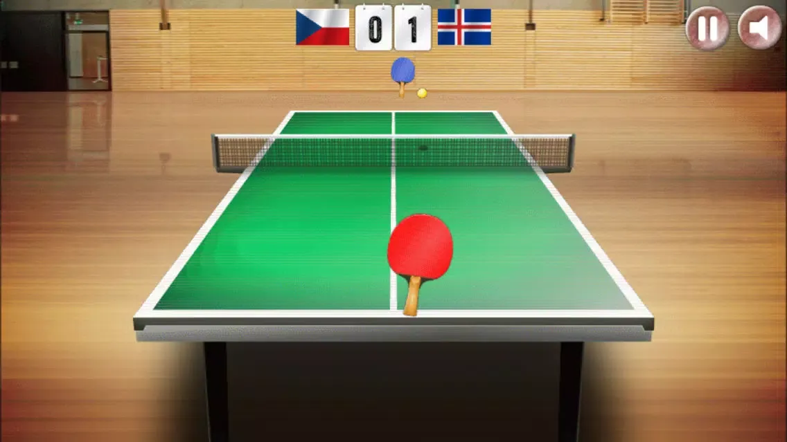Capturas de tela do Table Tennis 3D Champion