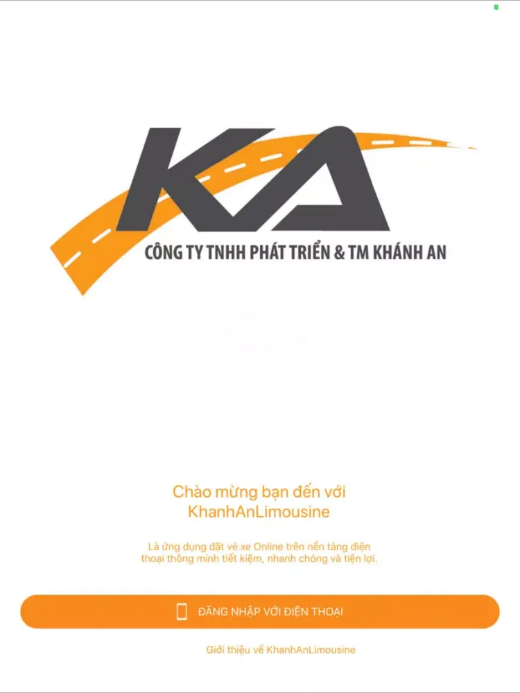 KhanhAnLimousine iPad 應用截圖