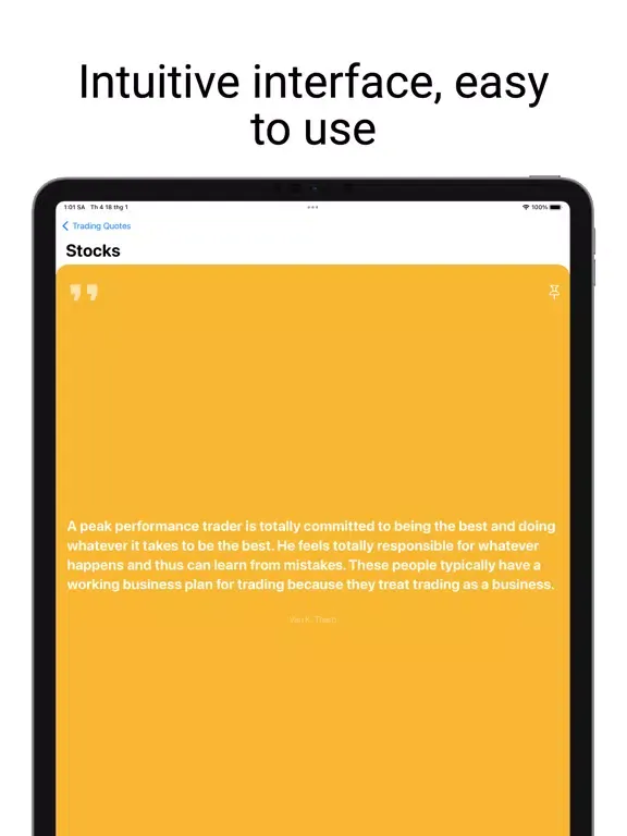 Скриншоты Trading Quotes. iPad 