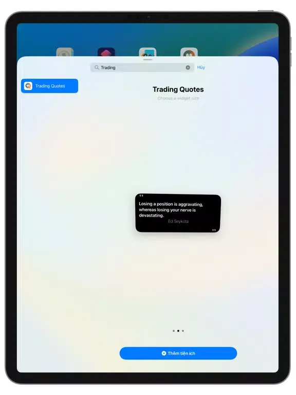Скриншоты Trading Quotes. iPad 