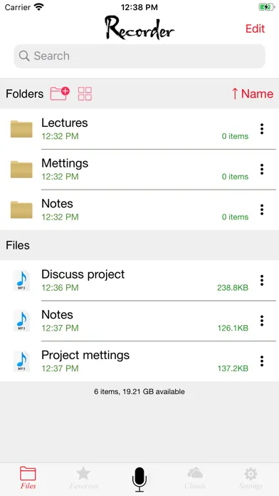 Tangkapan layar Voice Recorder & Sound Editor
