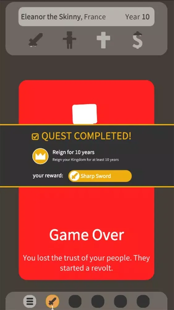Tangkapan skrin Car Swiping Decision game