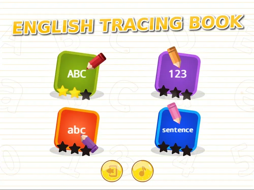 English Writing ABC iPad  سکرین شاٹس