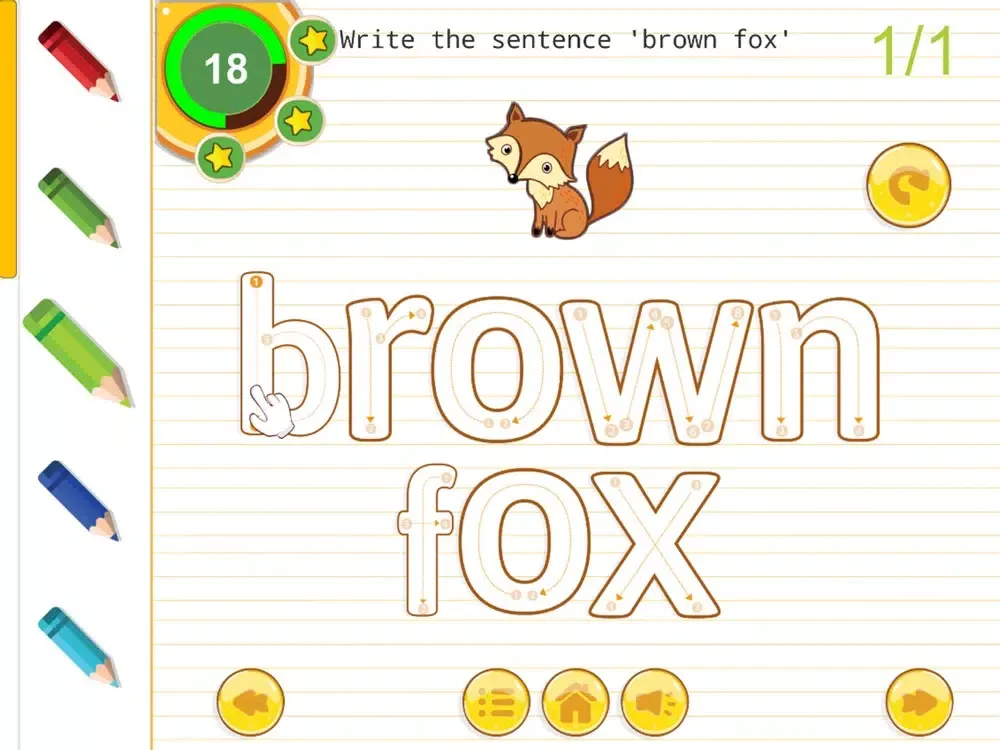 English Writing ABC iPad  سکرین شاٹس