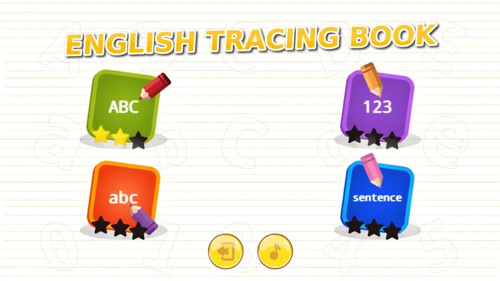 English Writing ABC سکرین شاٹس