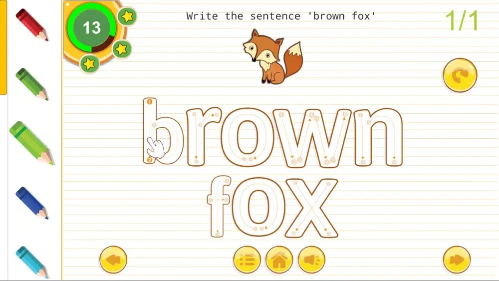 English Writing ABC سکرین شاٹس