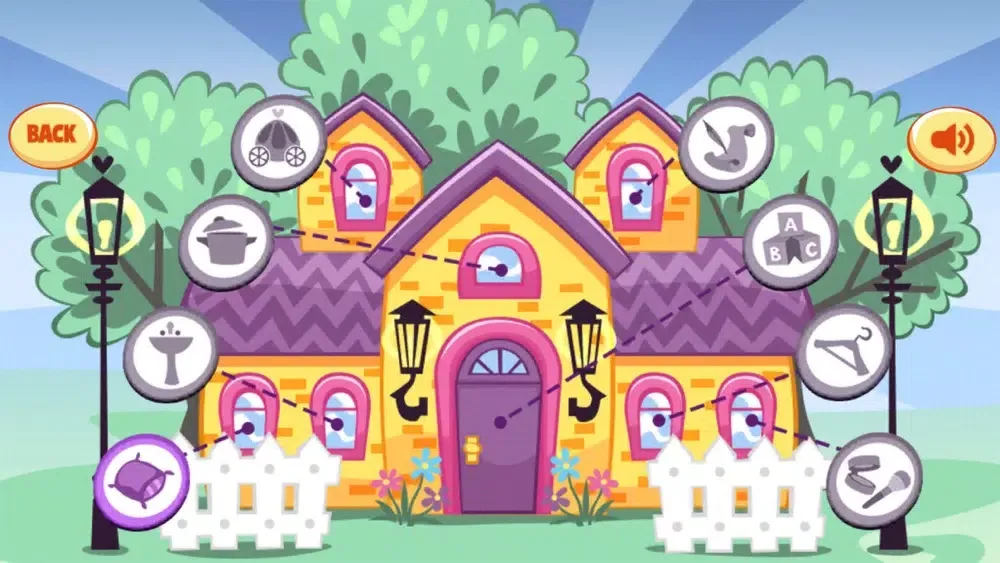 ภาพหน้าจอของ Baby Doll House Cleaning Game
