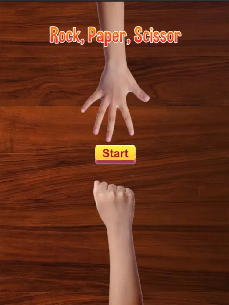 Paper Rock Scissors 3D iPad 应用截图