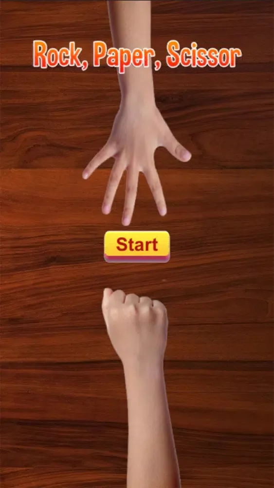 Paper Rock Scissors 3D应用截图