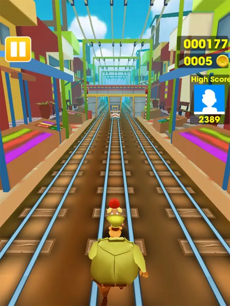 Sky Train Surfers iPad  Ekran Görüntüleri