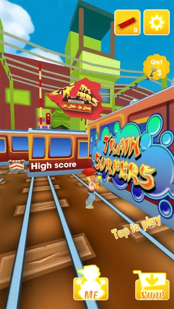 Sky Train Surfers Ekran Görüntüleri