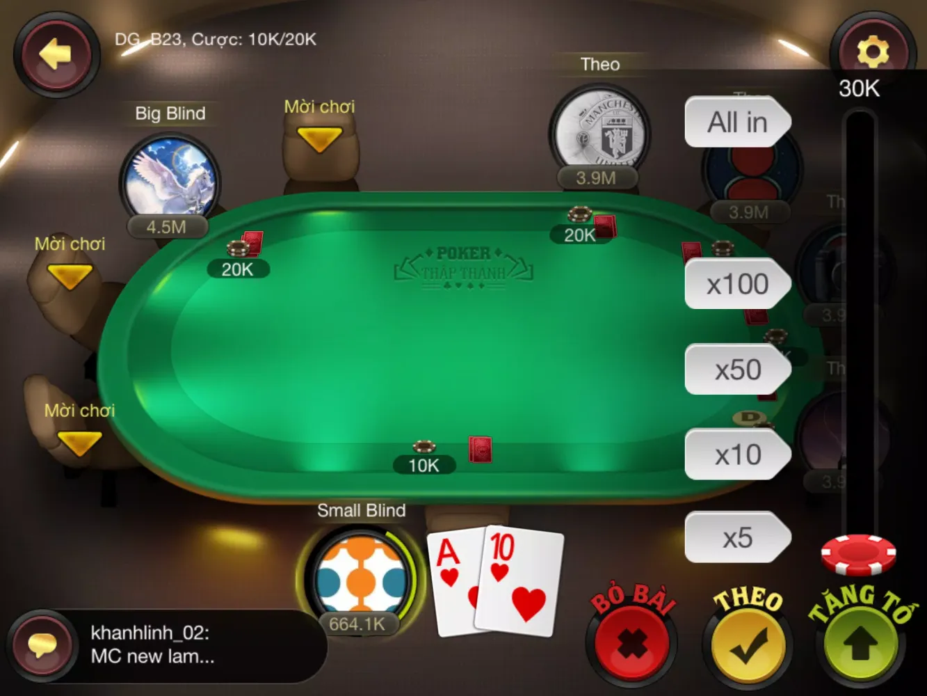 Poker VIP - Thập Thành Screenshots