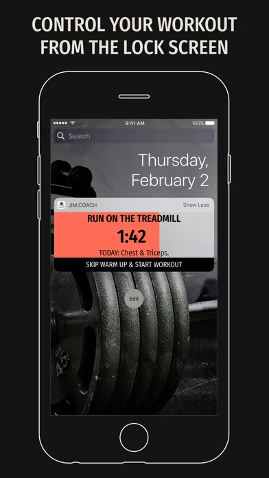 Jim.Coach - Gym Workout Trainer 스크린샷
