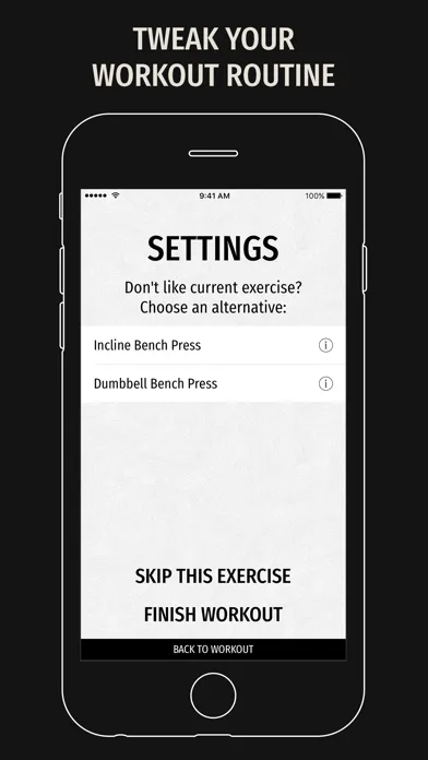 Jim.Coach - Gym Workout Trainer 스크린샷