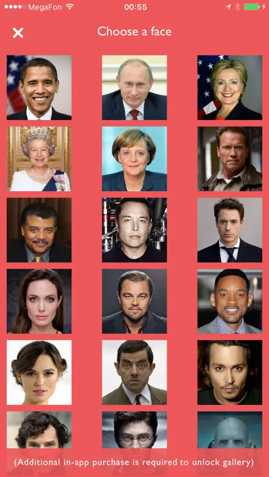 Tangkapan layar Swapped - face swap with friends and celebrities